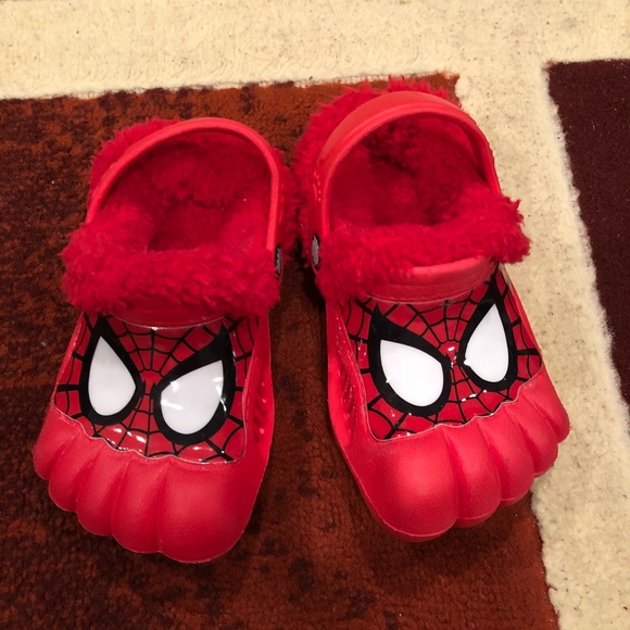 spiderman crocs toddler